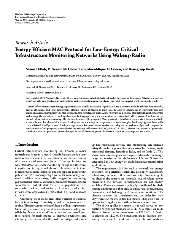 (PDF) Energy efficient MAC protocol for low energy critical ...