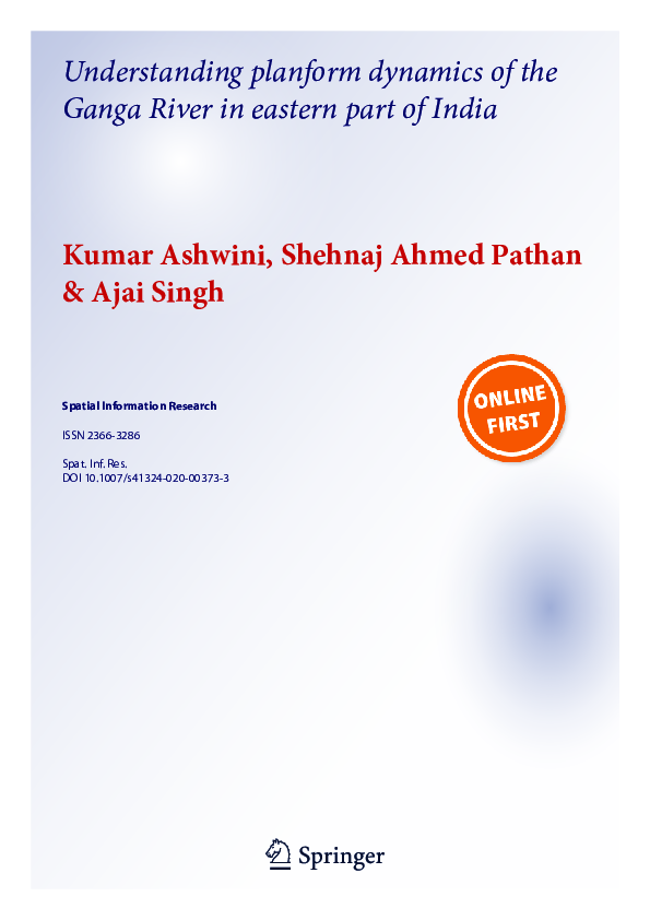 (PDF) Understanding planform dynamics of the Ganga River in eastern ...