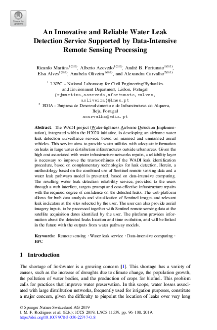 (PDF) An Innovative and Reliable Water Leak Detection Service Supported ...