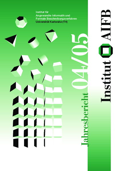 Kit Institut Für Angewandte Informatik Und Formale Beschreibungsverfahren Aifb (PDF) AIFB Jahresbericht. Institut für Angewandte Informatik und
