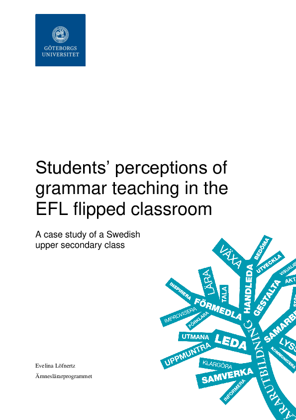 (PDF) Students' perceptions of grammar teaching in the EFL flipped ...