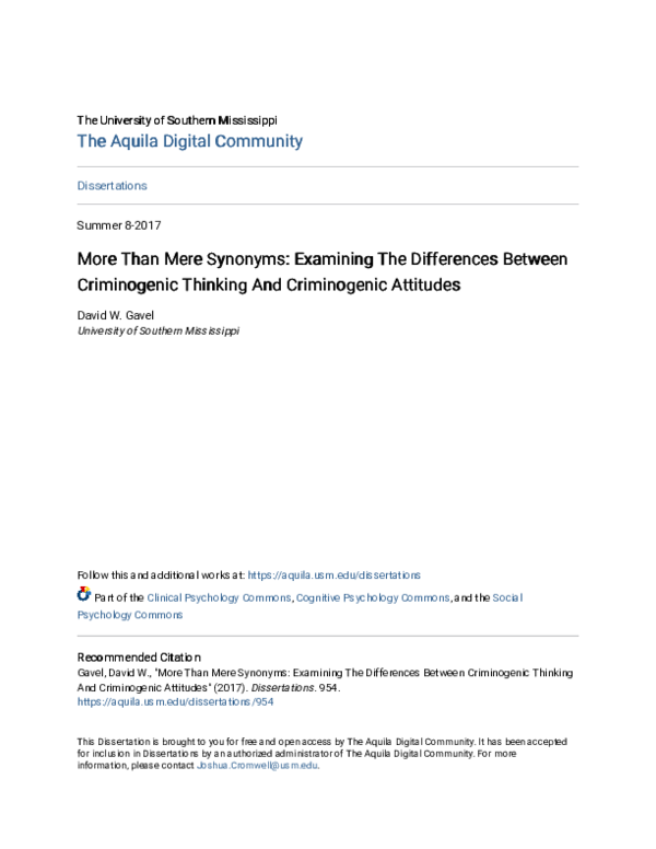 (PDF) More than mere synonyms Examining the differences between