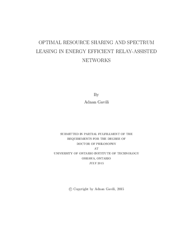 (PDF) Optimal resource sharing and spectrum leasing in energy efficient ...