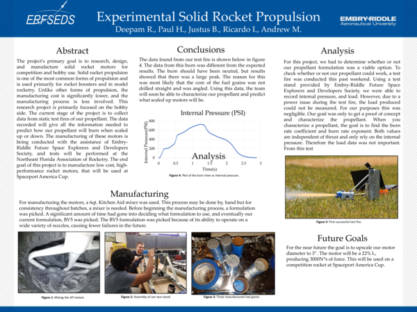 (PDF) Experimental Solid Rocket Propulsion