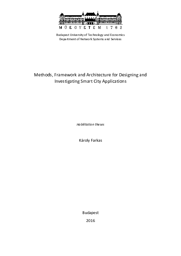 (PDF) Methods, Framework and Architecture for Designing and ...