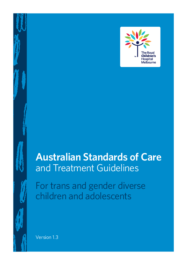 (PDF) Australian standards of care and treatment guidelines for ...