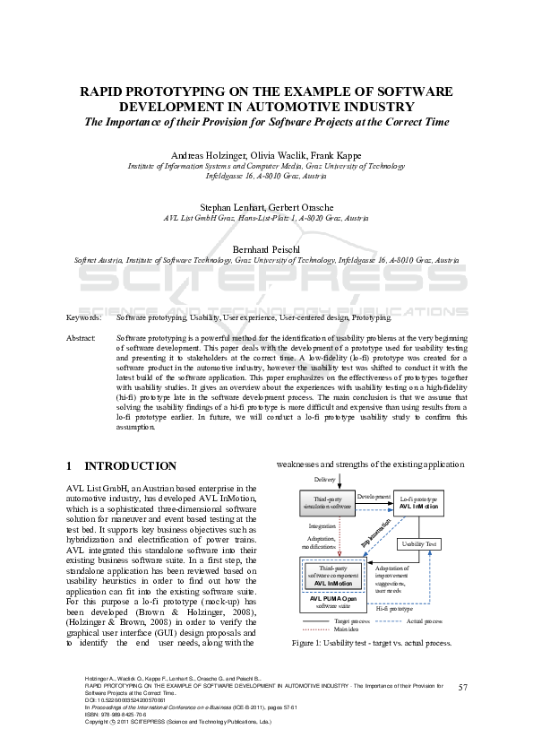 (PDF) RAPID PROTOTYPING ON THE EXAMPLE OF SOFTWARE DEVELOPMENT IN ...
