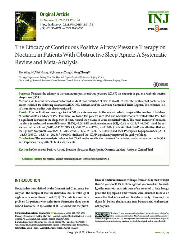 (PDF) Faculty of 1000 evaluation for The Efficacy of Continuous ...