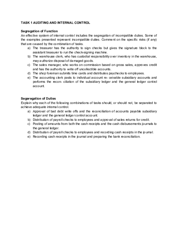 (DOC) TASK 1 AUDITING AND INTERNAL CONTROL