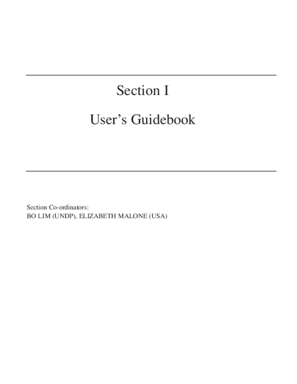 (PDF) User ’ s Guidebook