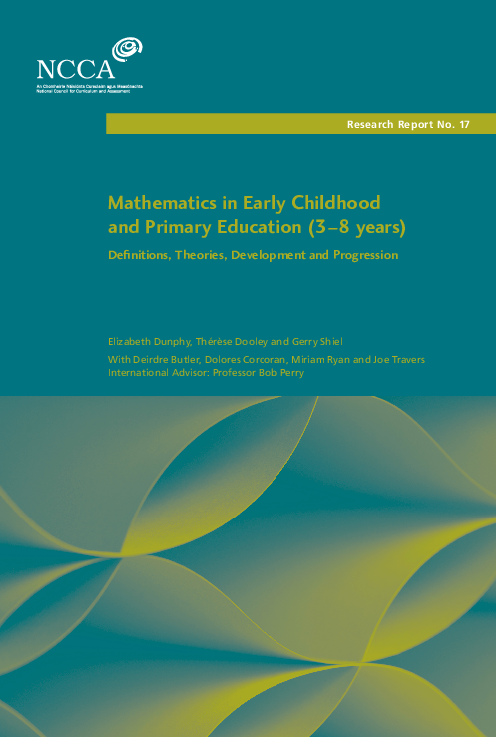 (PDF) Mathematics in early childhood and primary education (3 - 8 years ...