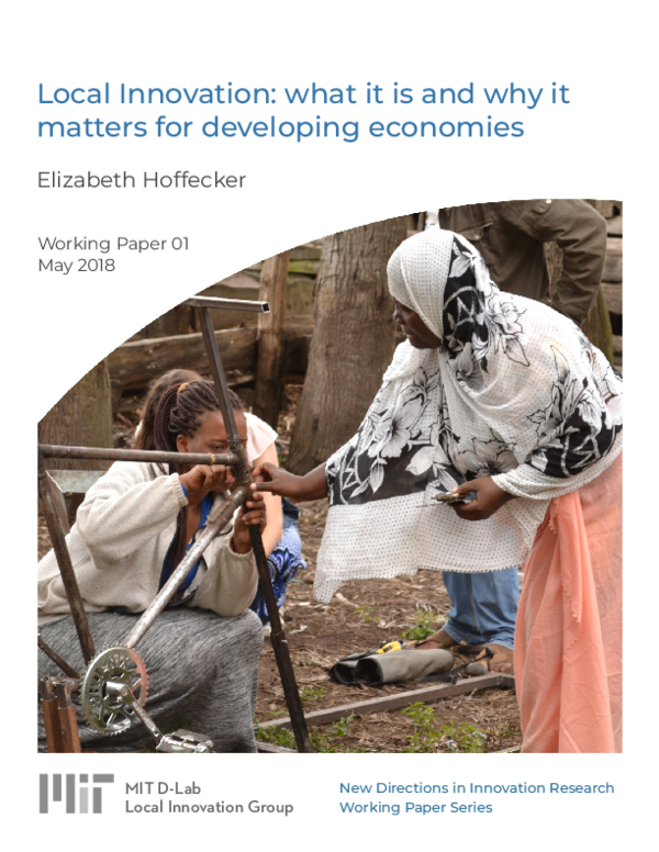 (PDF) Local Innovation : what it is and why it matters for developing ...
