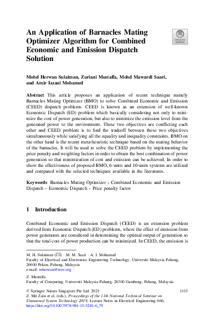 (PDF) An Application of Barnacles Mating Optimizer Algorithm for ...