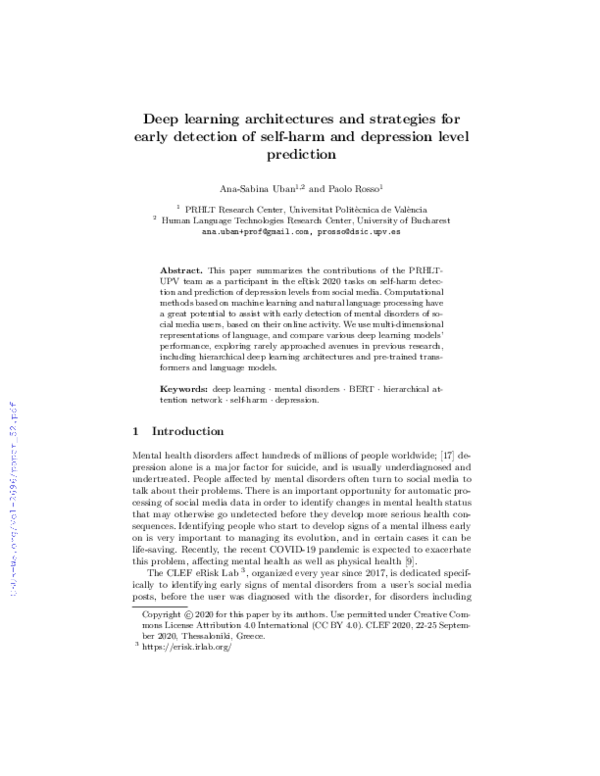 (PDF) Deep Learning Architectures and Strategies for Early Detection of ...