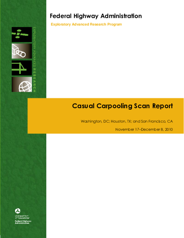 (PDF) Casual Carpooling Scan Report