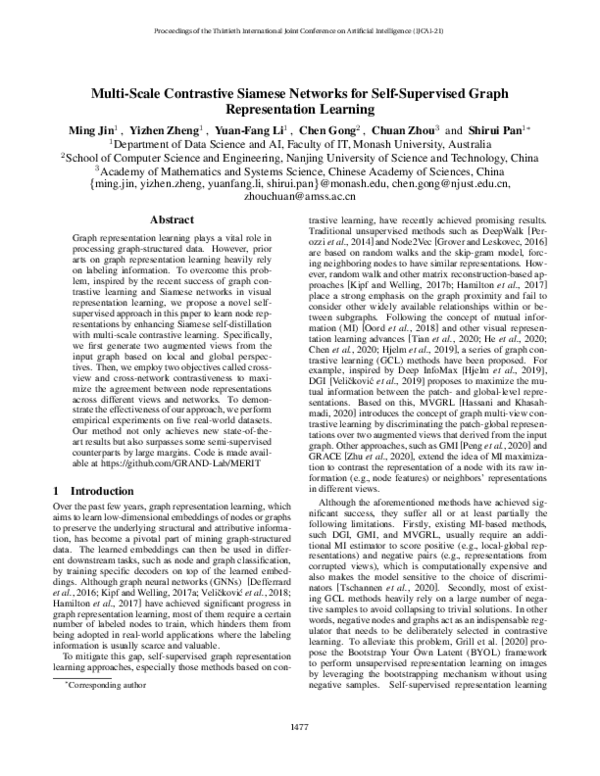 (PDF) Multi-Scale Contrastive Siamese Networks for Self-Supervised ...