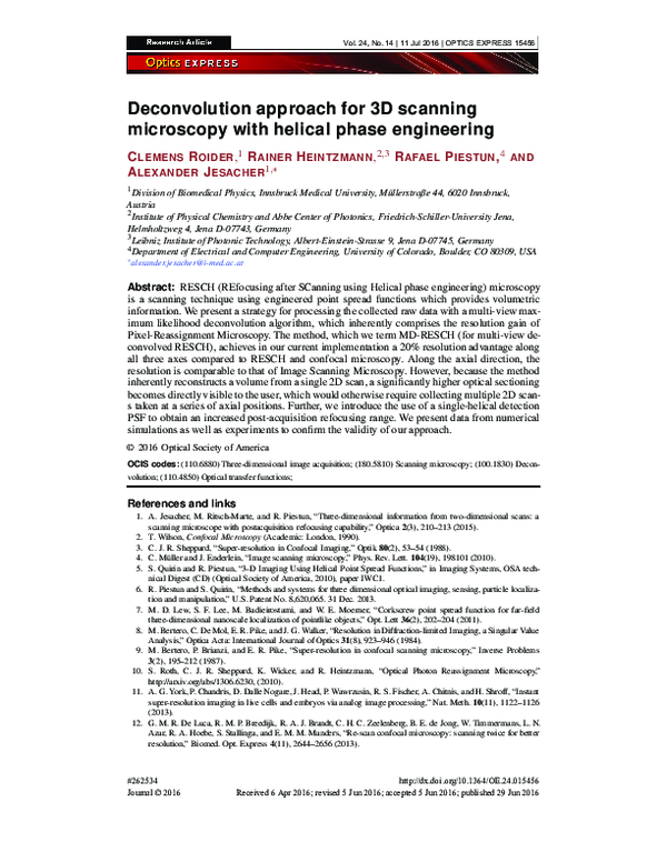 (PDF) Deconvolution approach for 3D scanning microscopy with helical ...
