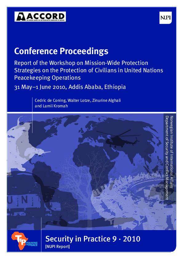 (PDF) Conference Proceedings: Report of the Workshop on Mission-Wide ...