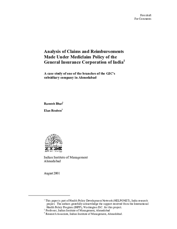 (PDF) A case study of one of the branches of the GIC’s subsidiary ...