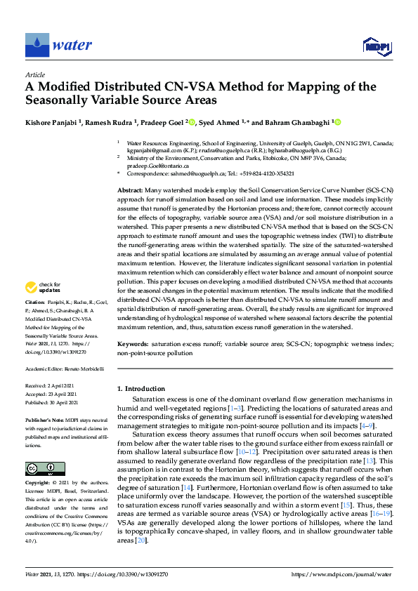 (PDF) A Modified Distributed CN-VSA Method for Mapping of the ...