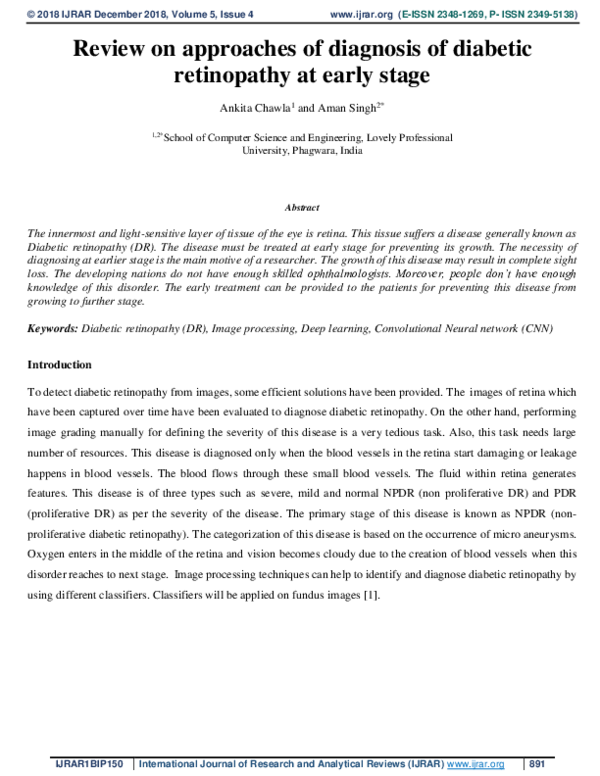 (PDF) Review on approaches of diagnosis of diabetic retinopathy at ...
