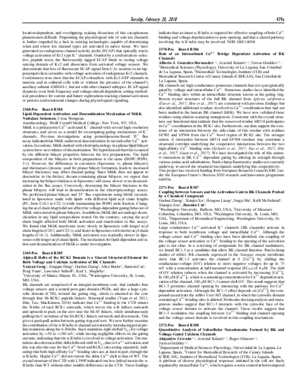 (PDF) Coupling between Sensors and the Activation Gate in BK Channels ...