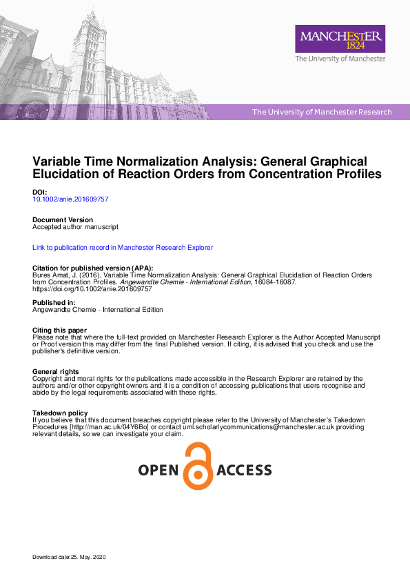  pdf variable time normalization analysis general graphical