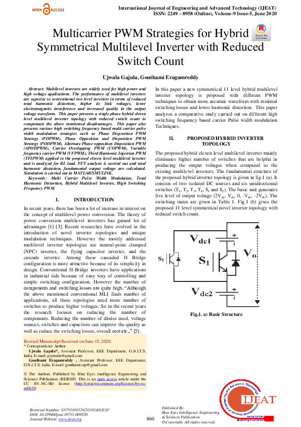 (PDF) Multicarrier PWM Strategies for Hybrid Symmetrical Multilevel ...