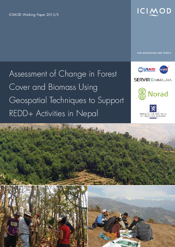 (PDF) Assessment of change in forest cover and biomass using geospatial ...