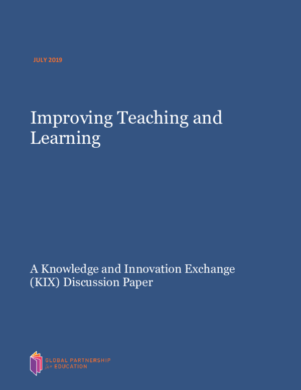 (PDF) Improving Teaching and Learning