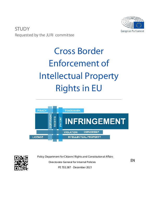 (PDF) Cross Border Enforcement of Intellectual Property Rights in the EU