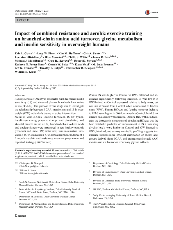 (PDF) Impact of combined resistance and aerobic exercise training on ...