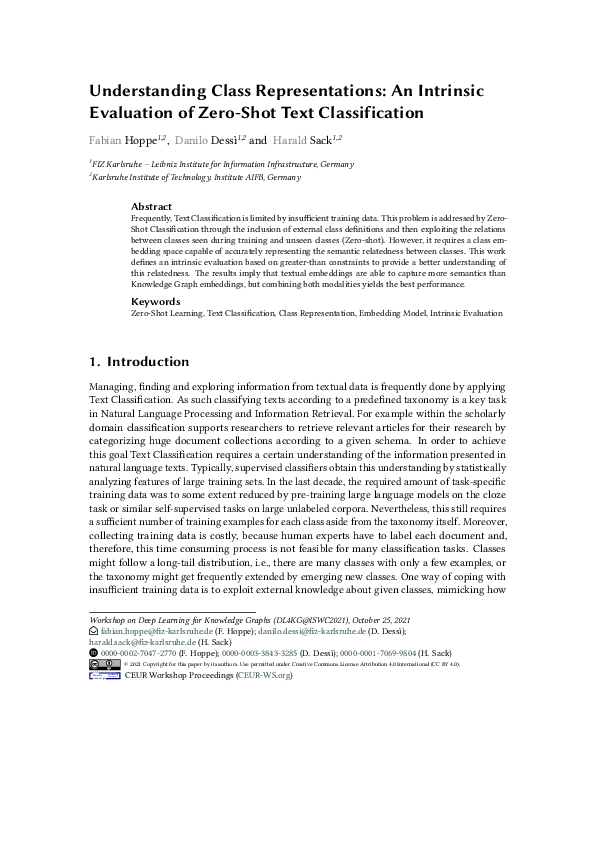 (PDF) Understanding Class Representations: An Intrinsic Evaluation of ...