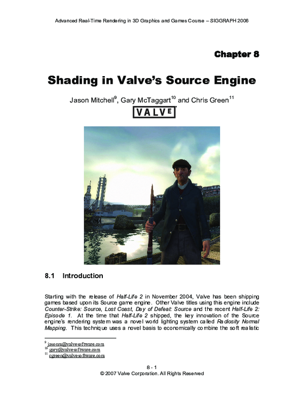 (PDF) Shading In Valve's Source Engine
