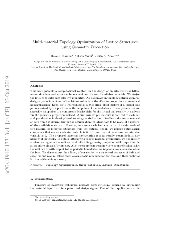 (PDF) Multi-material topology optimization of lattice structures using ...