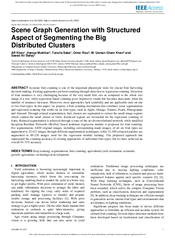 (PDF) Scene Graph Generation with Structured Aspect of Segmenting the ...