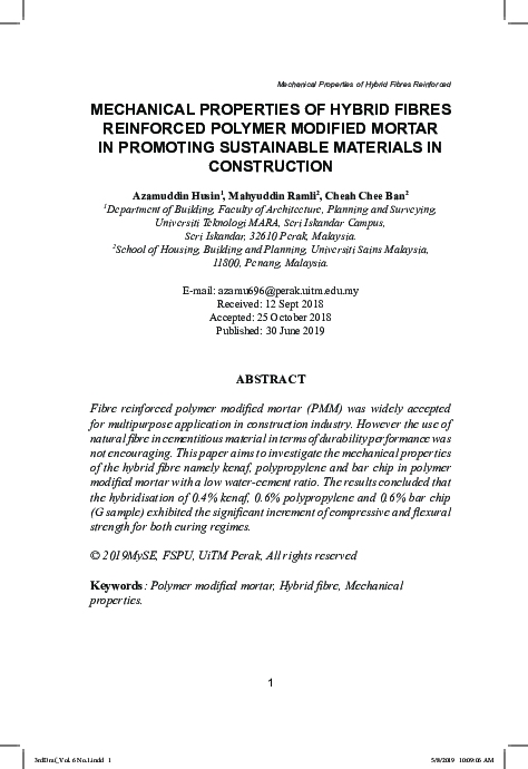(PDF) Mechanical Properties of Hybrid Fibres Reinforced Polymer ...