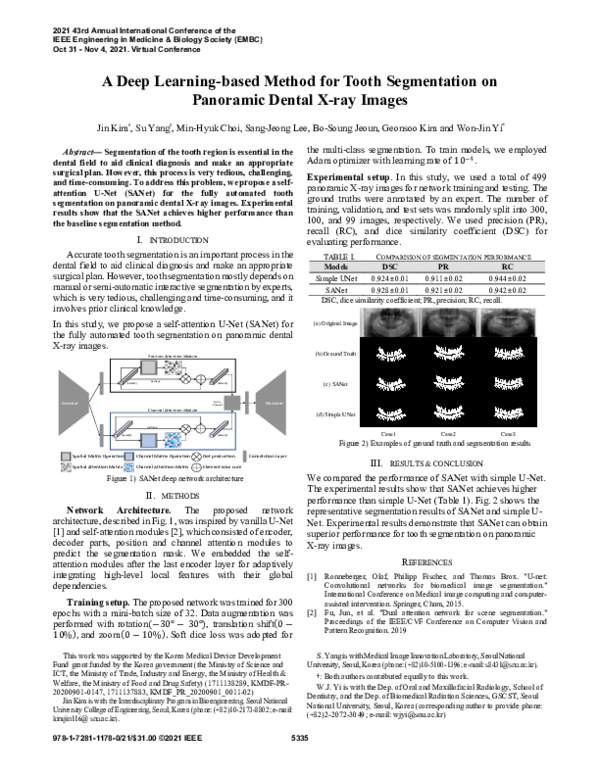 (PDF) A Deep Learning-based Method for Tooth Segmentation on Panoramic ...