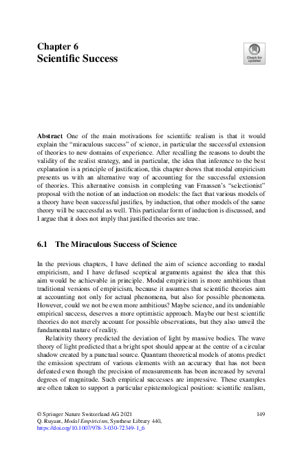 (PDF) Scientific Success