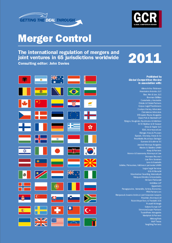(PDF) Merger Control The international regulation of mergers and joint ...