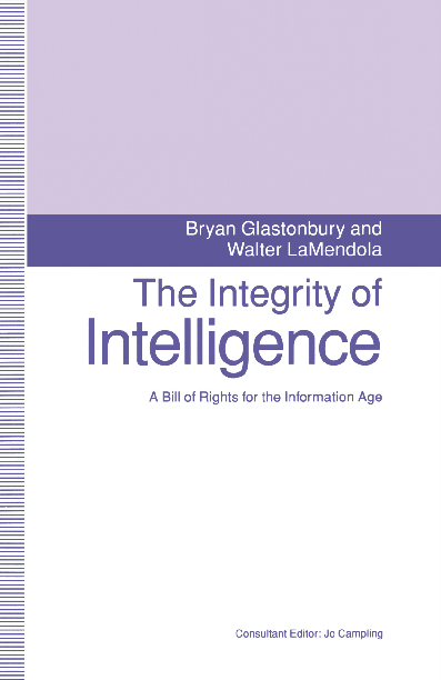 PDF) The Integrity of Intelligence