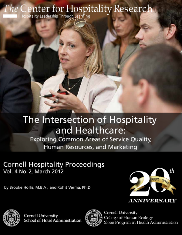 (PDF) The Intersection of Hospitality and Healthcare: Exploring Common ...