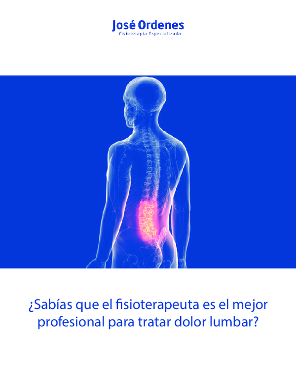 Ebook dolor lumbar v