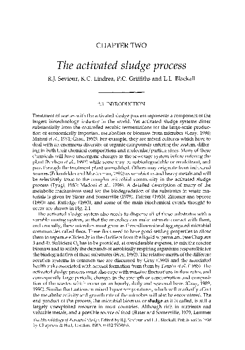 (PDF) The activated sludge process