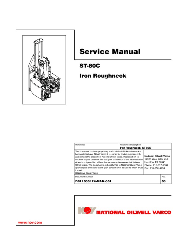 (PDF) ST 80C Iron Roughnecks' Manual Book Satria Purba Academia.edu