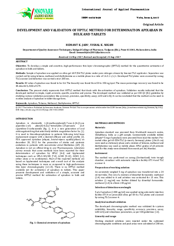 (PDF) Development and Validation of HPTLC Method for Simultaneous ...