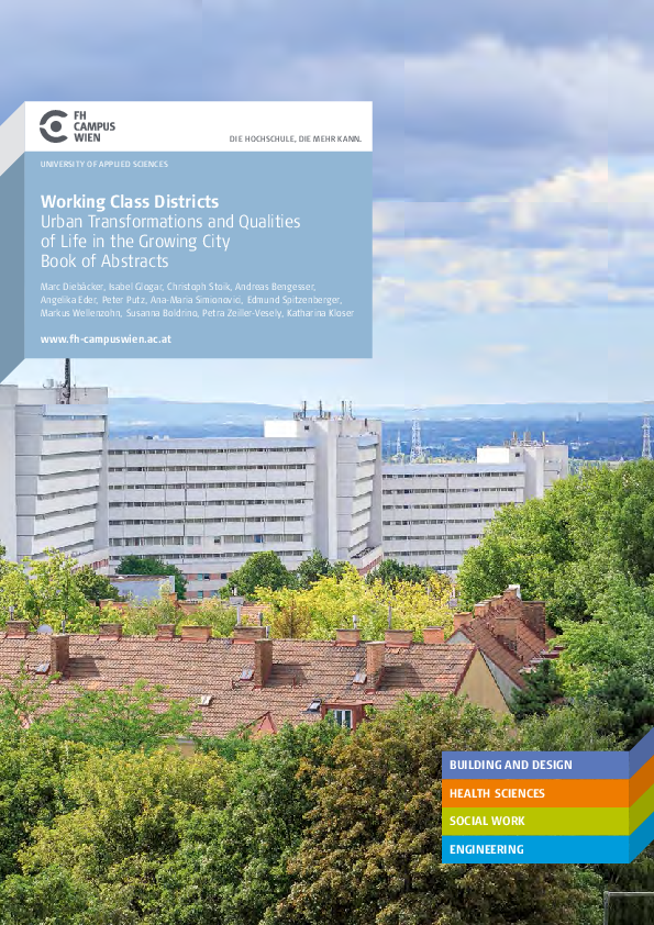 (PDF) Working Class Districts Urban Transformations and Qualities of ...
