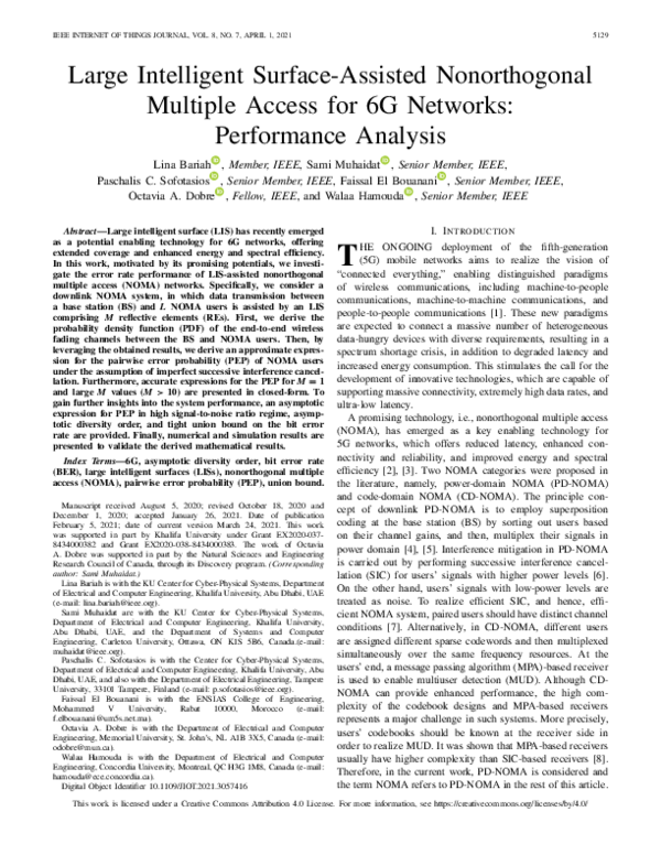 (PDF) Large Intelligent Surface-Assisted Nonorthogonal Multiple Access ...