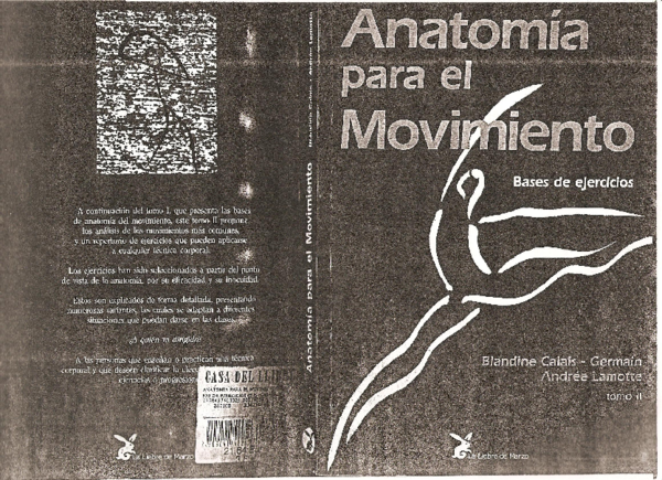 Anatomía Para El Movimiento Tomo 2 Pdf Descargar Gratis