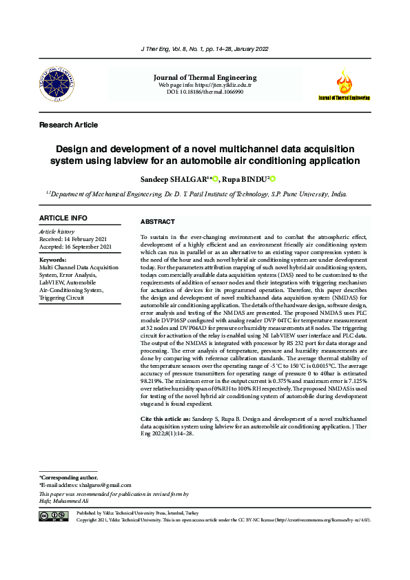 (PDF) Design and development of a novel multichannel data acquisition ...